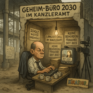 Scholz weiter unbemerkt