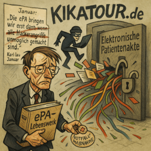 Lauterbachs ePA-Dilemma - Hacker dringen ein
