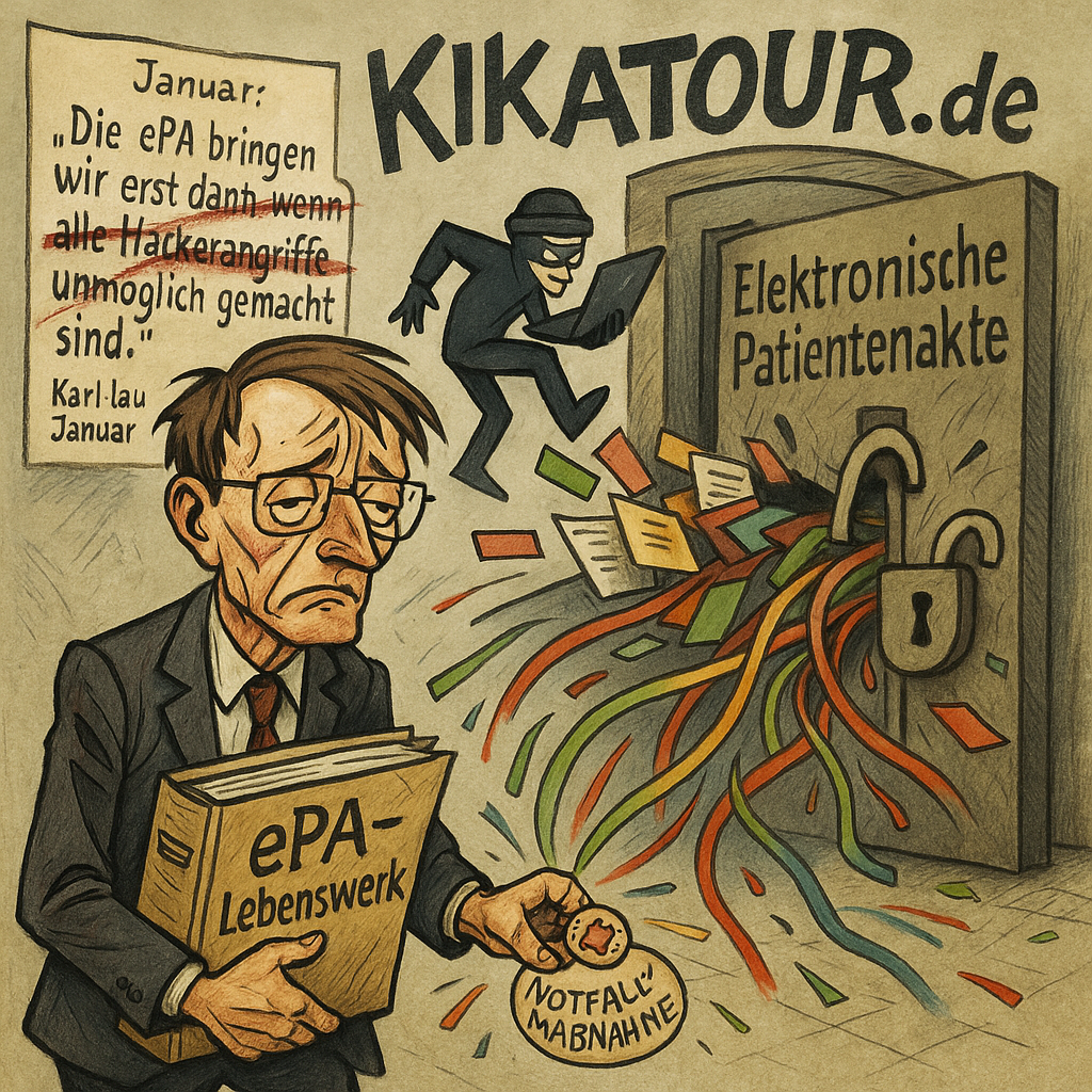 Lauterbachs ePA-Dilemma - Hacker dringen ein