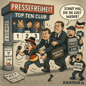 Deutschland fliegt aus den Top Ten der Pressefreiheit
