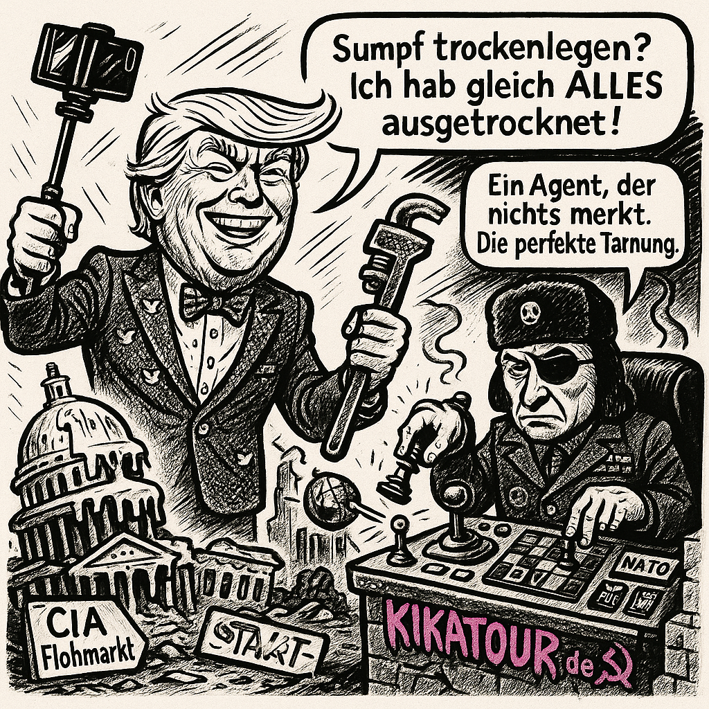 Lizenz zum Zerstören – Trump 007 und der Puppenspieler aus Moskau