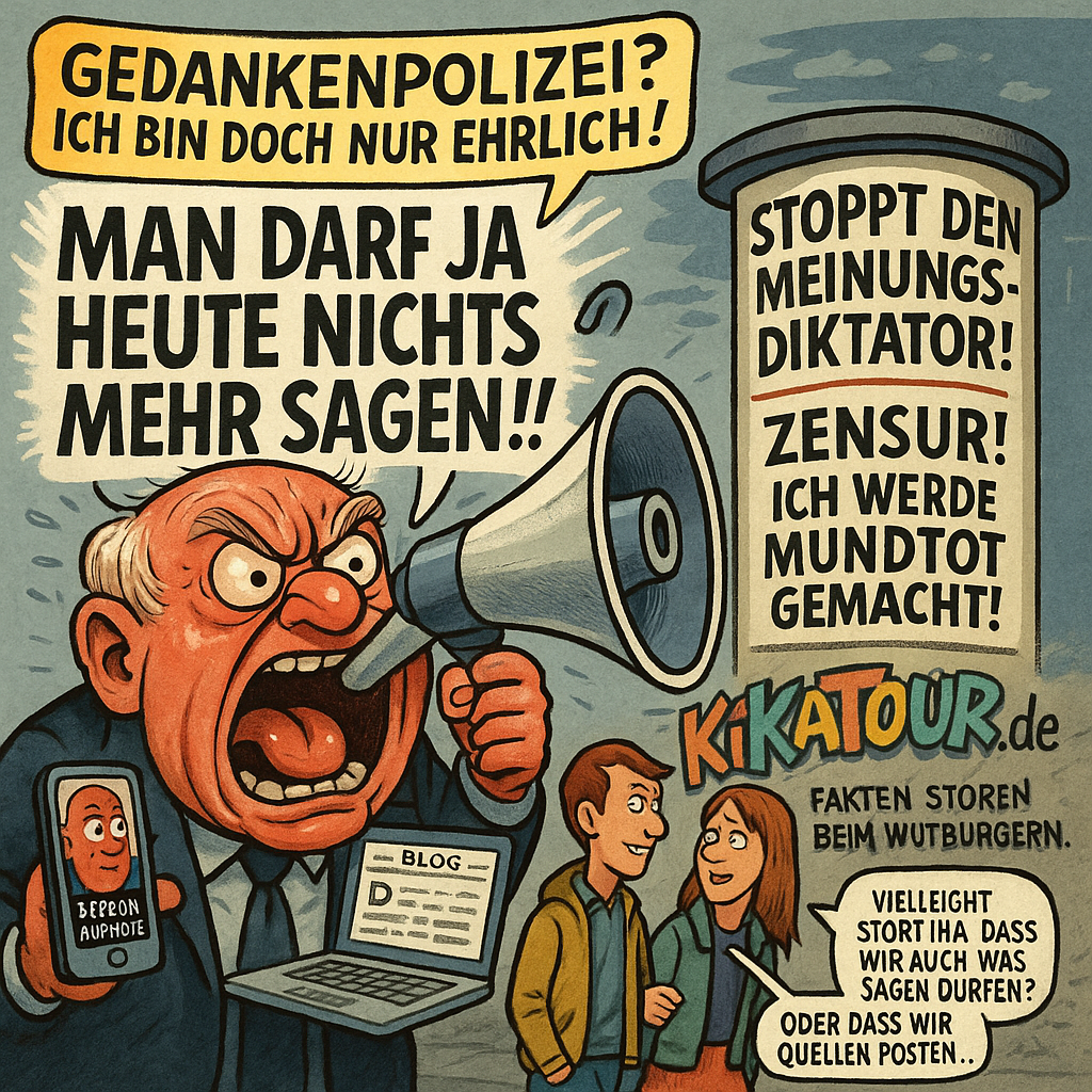 Man darf heute nichts mehr sagen