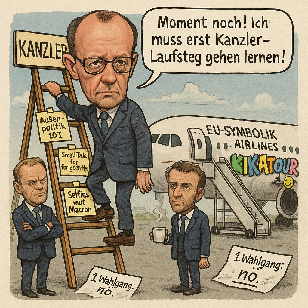 Die ersten Auslandsreisen als Kanzler