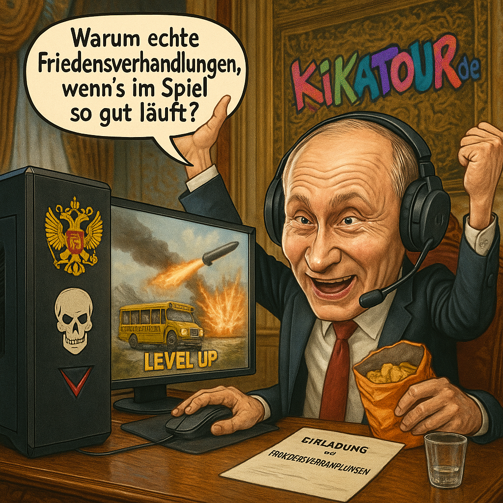 Putin im Gaming-Rausch