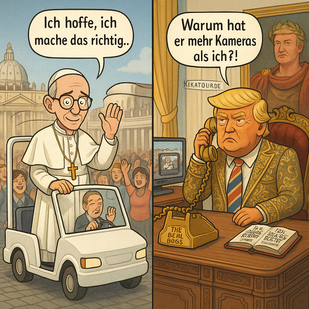 Bescheidenheit schlägt Großspur – ein Amerikaner im Vatikan