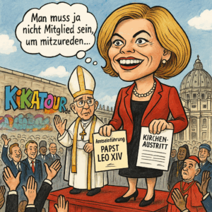 Papst und Klöckner