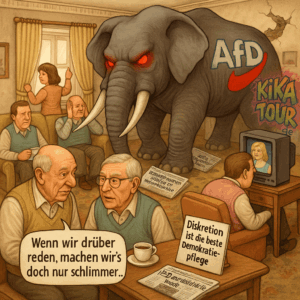 Elefant im Wohnzimmer