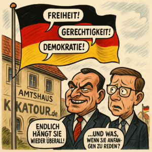 Wenn die Fahne spricht - CDU und AfD in Sachsen-Anhalt wollen Deutschlandflagge vor öffentlichen Gebäuden
