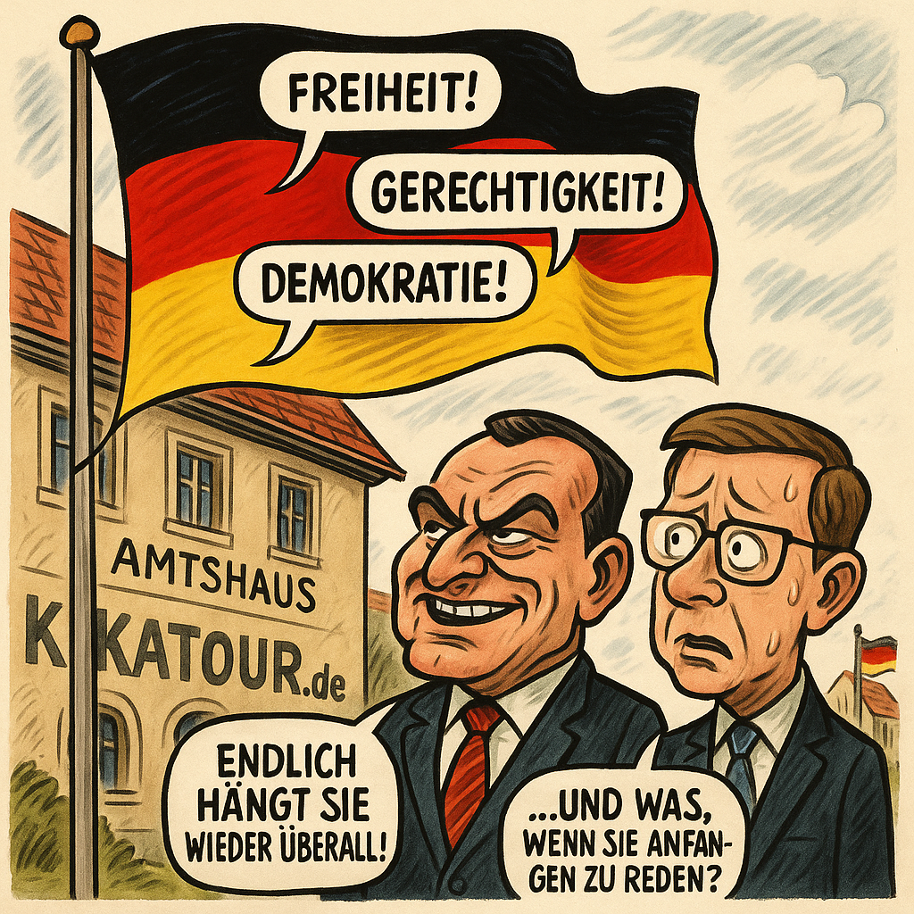 Wenn die Fahne spricht - CDU und AfD in Sachsen-Anhalt wollen Deutschlandflagge vor öffentlichen Gebäuden