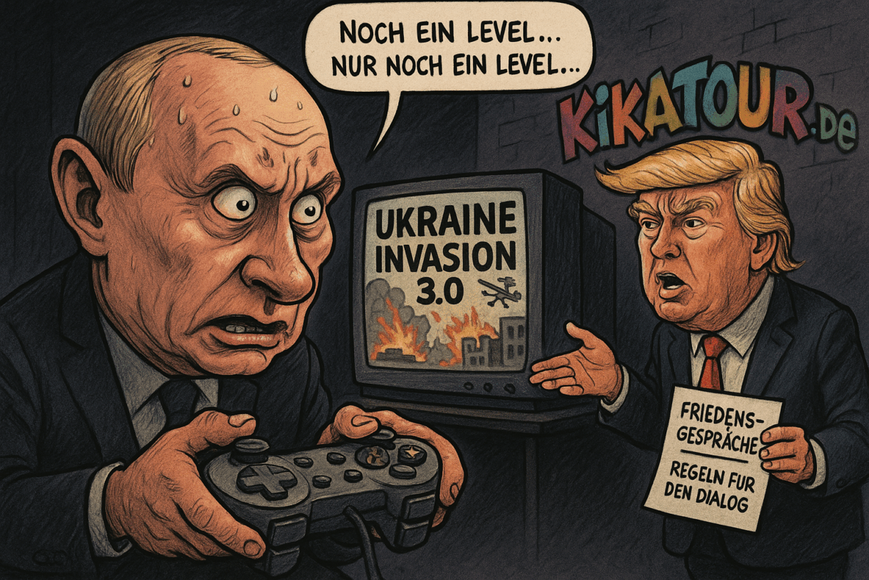 Putins Spieltrieb – Friedensgespräche auf Pause