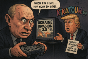 Putins Spieltrieb – Friedensgespräche auf Pause