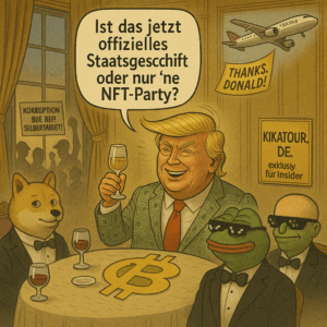 220 Trump-Coin-Investoren beim Gala-Dinner ihres Verkäufers 