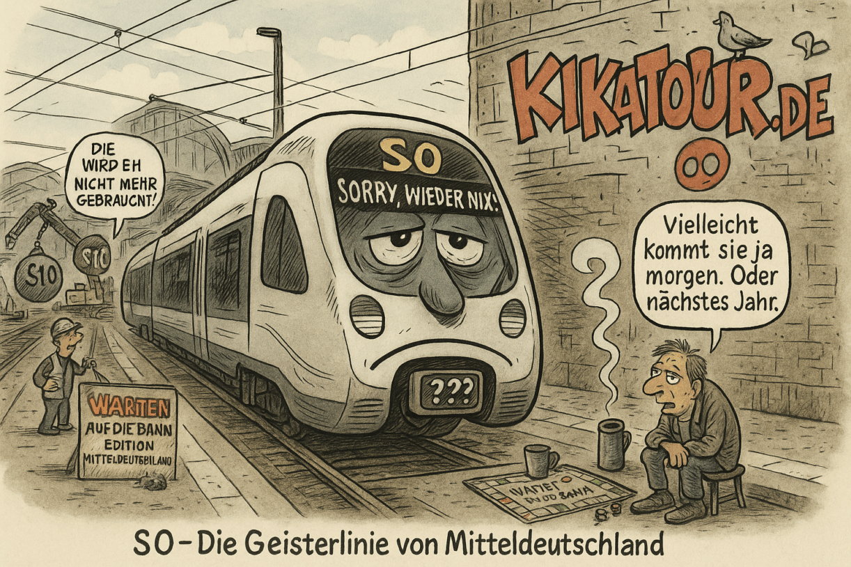 Mitteldeutsche S10 fährt kaum - und wird deshalb zur S0