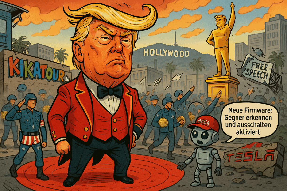 Trump schickt die Truppe – Hollywood steht stramm