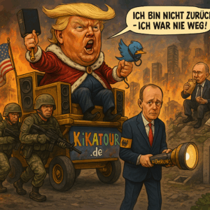Welt in Schieflage – und Deutschland sucht die Taschenlampe