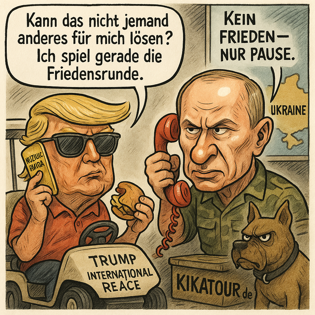 Wenn Golf und Gewalt auf Leitung liegen