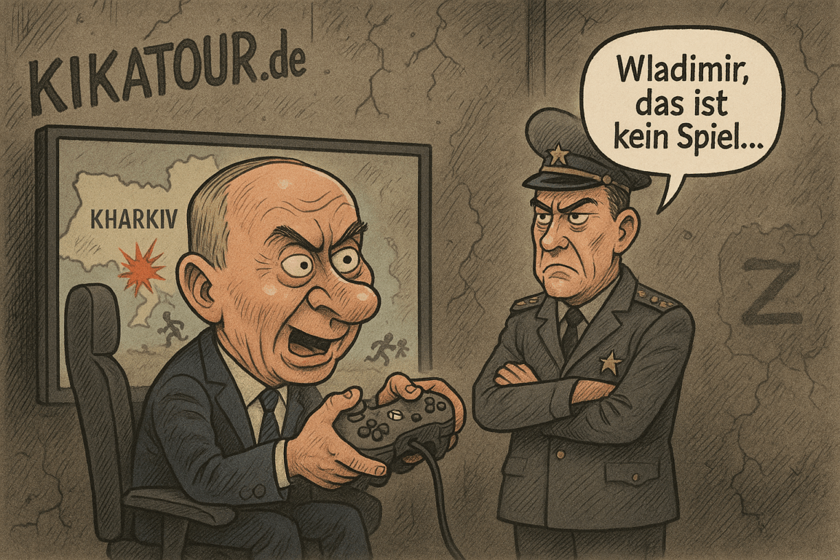 Putins Game Over: Charkiw als Spielfeld