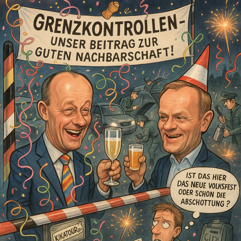 Deutsch-polnische Grenzfestspiele – Wenn Kontrolle zur Party wird