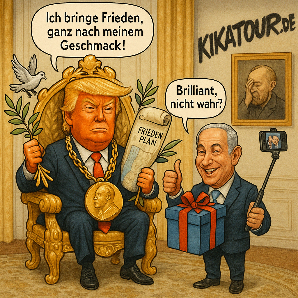 Netanjahu nominiert Trump für den Friedensnobelpreis
