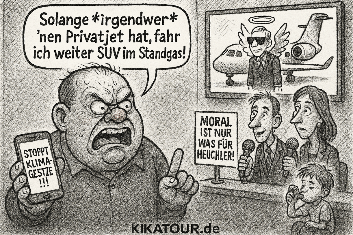 Heuchelei als Ausrede – Wenn Doppelmoral zur Lizenz fürs Nichtstun wird
