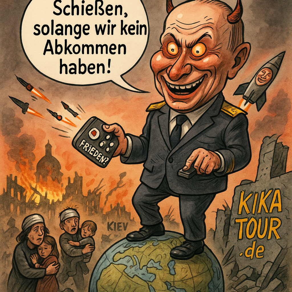 Putins Friedensformel: Feuer frei!