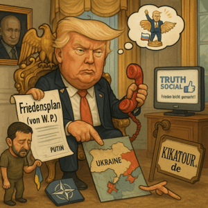 Trump erklärt der Ukraine den Frieden