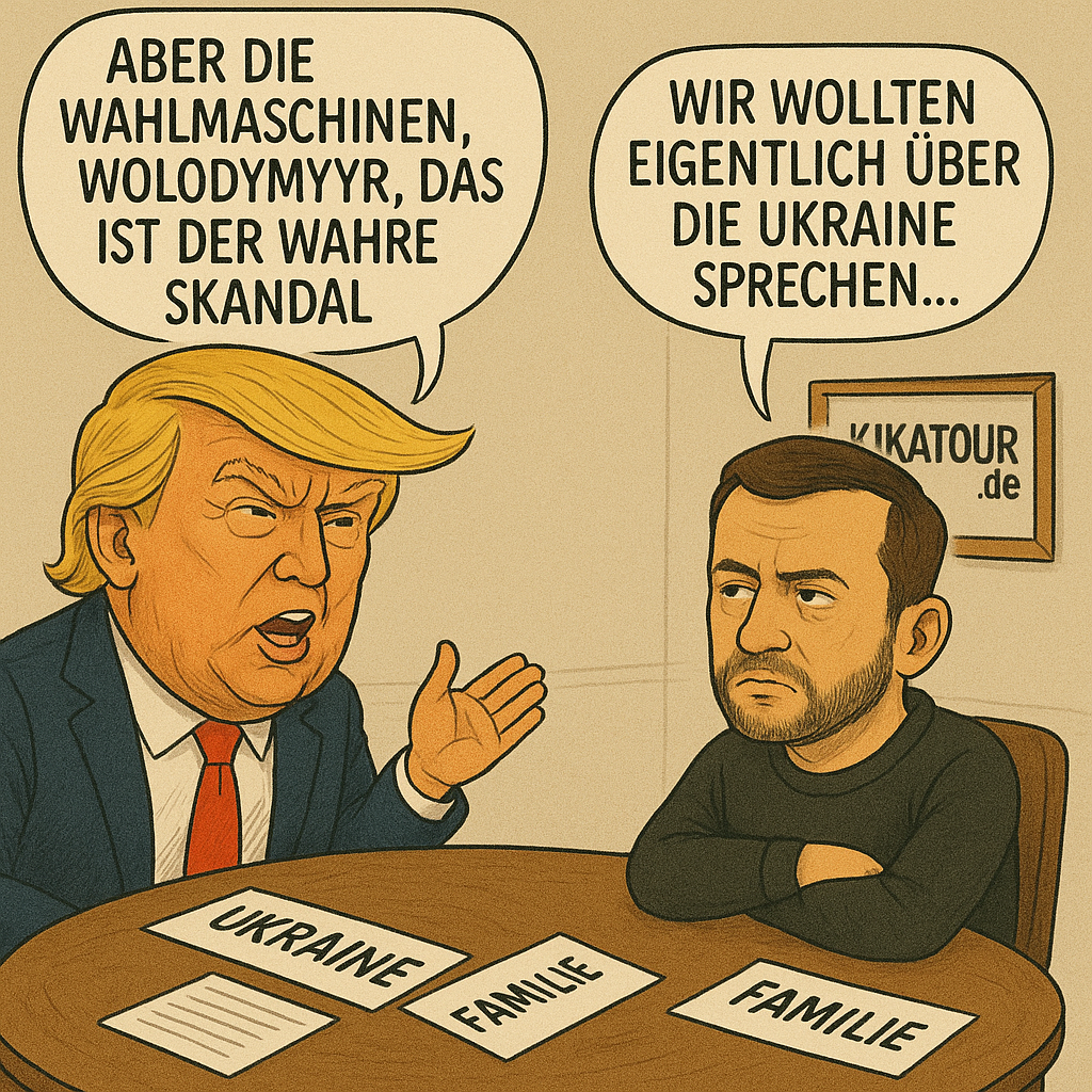 Trump redet – Selenskyj wartet