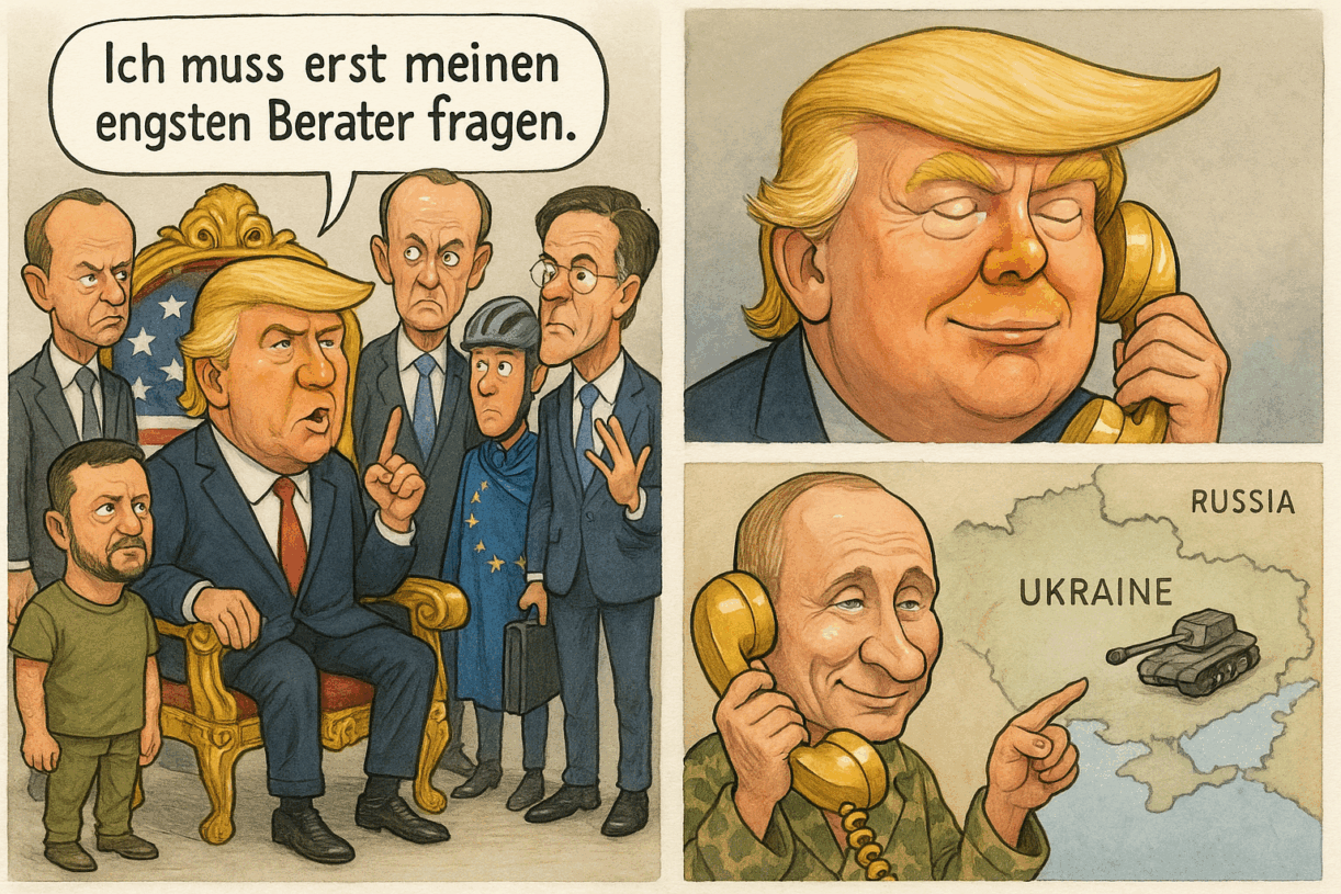 Beratungsrunde der besonderen Art – Trump ruft Putin an