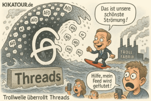 Trollwelle überrollt Threads