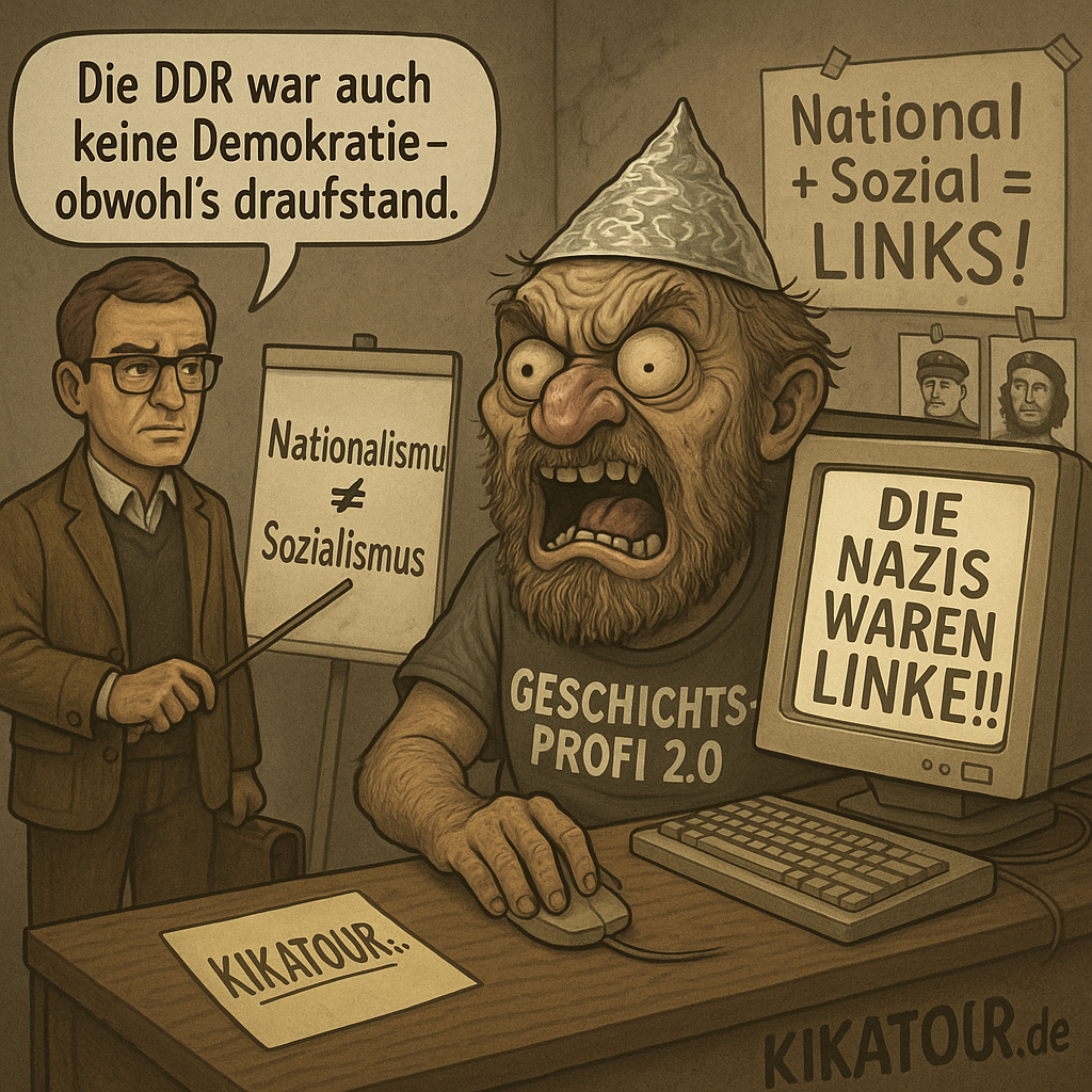 Rechts will Wahlen gewinnen – und erklärt Hitler zum Linken