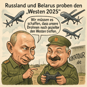 Russland und Belarus proben den „Westen 2025“
