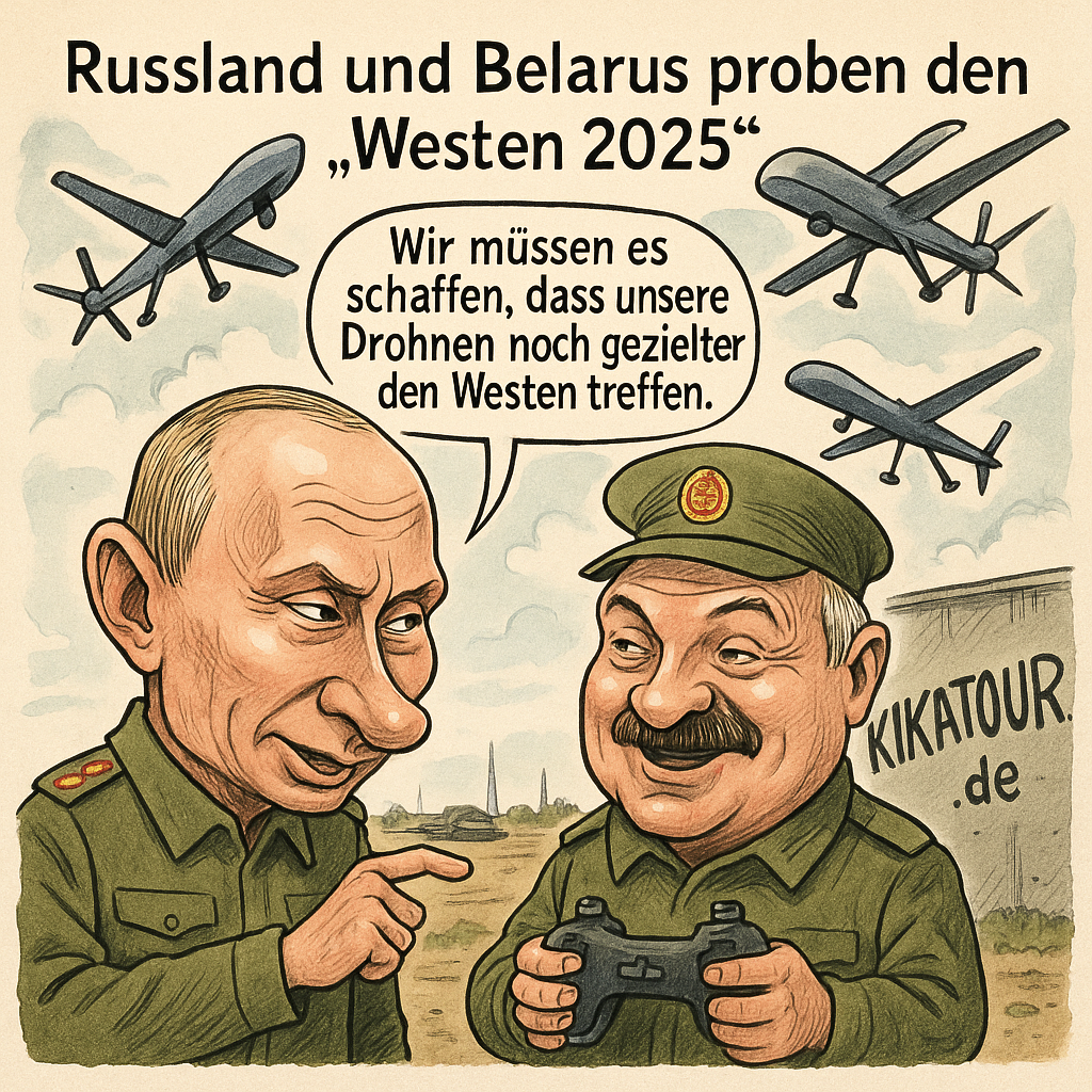 Russland und Belarus proben den „Westen 2025“