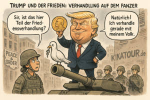 Trump und der Frieden: Verhandlung auf dem Panzer