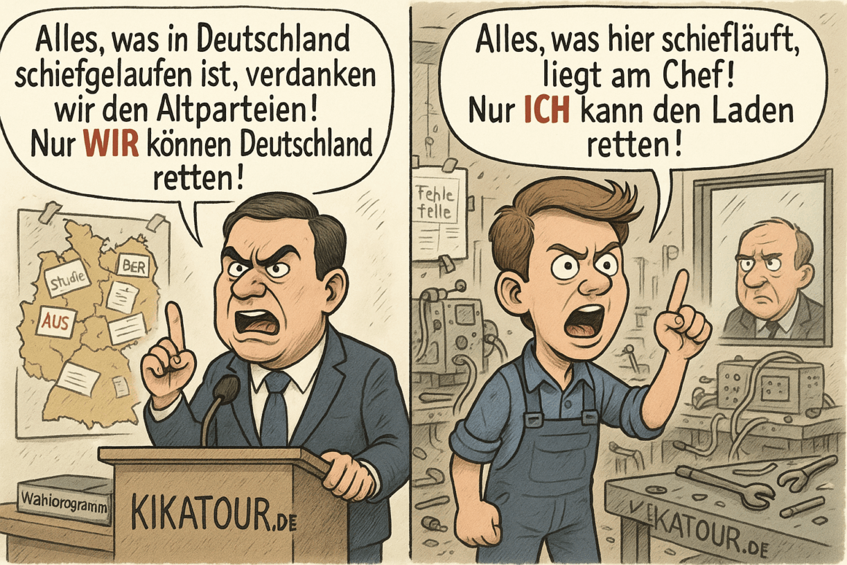 Zwei Retter – ein Muster