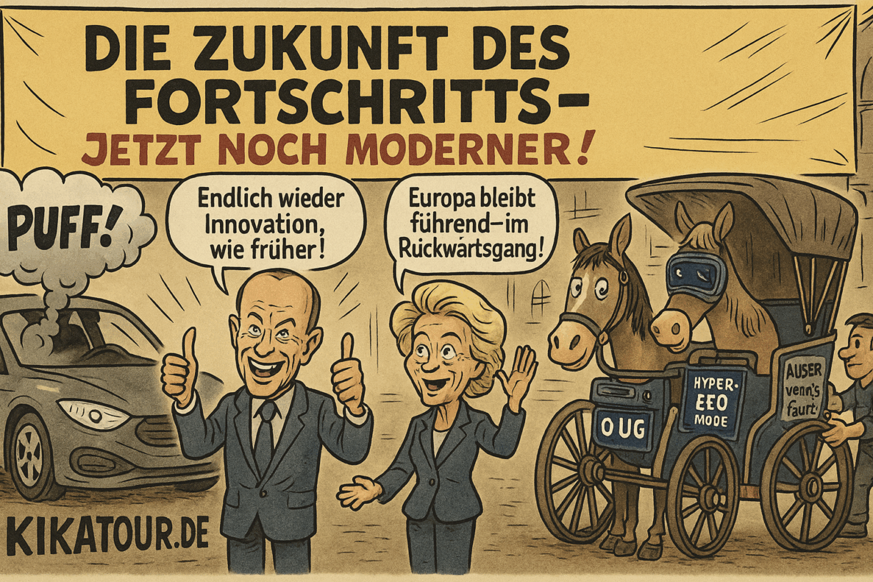 Die Zukunft fährt rückwärts