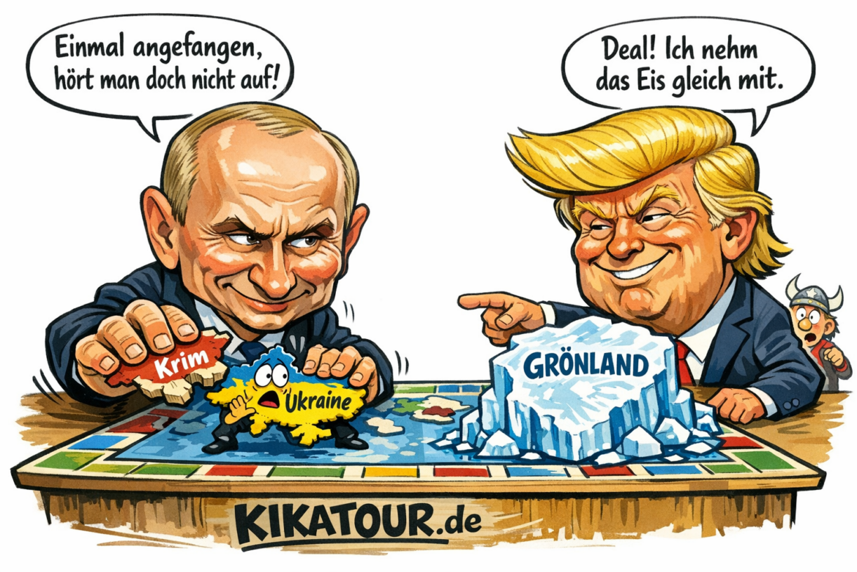 Großmacht-Monopoly: Wer nimmt sich was?