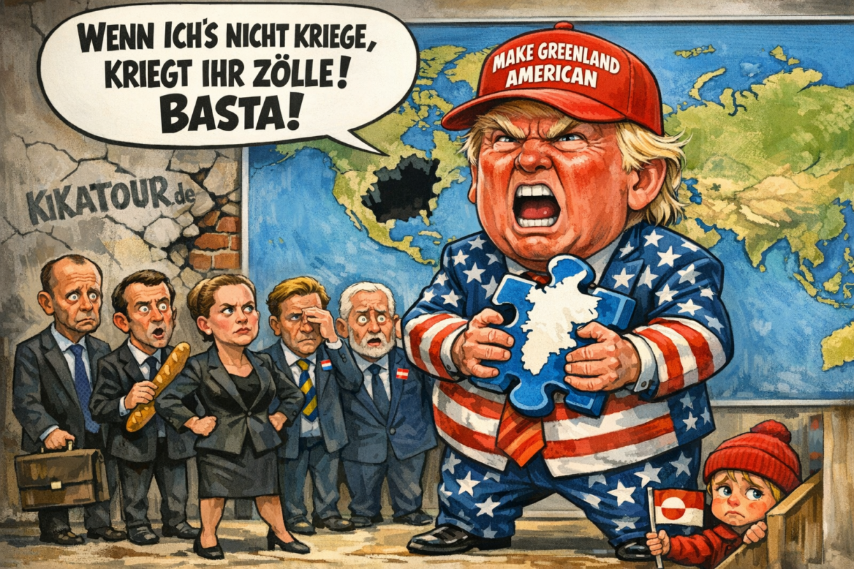 Trumps Zöllchen für Grönland-Verweigerer