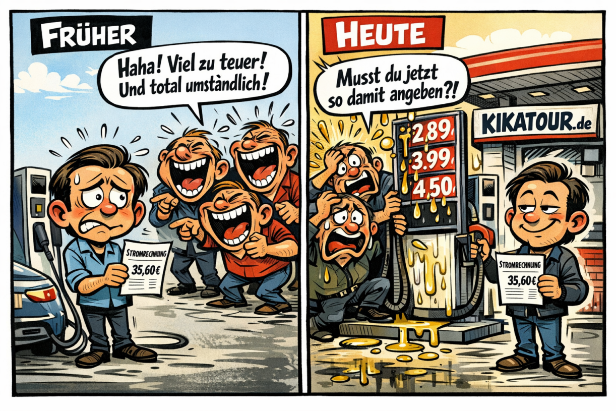 Gestern ausgelacht, heute angefeindet