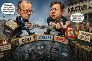 Streit auf der bröckelnden Regierungsbrücke