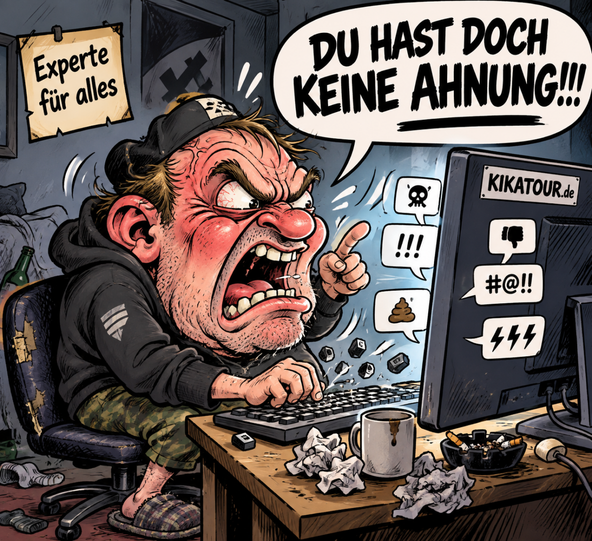 Der typische Rechtsextremist im Netz