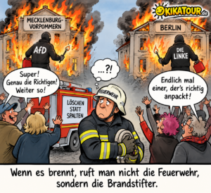 Wenn die Wähler die Brandstifter rufen